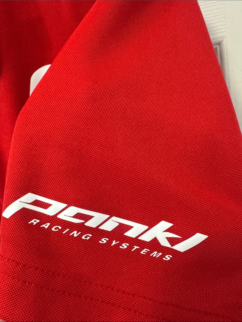 Men's Red Racing Team Polo - Picture 3 of 5